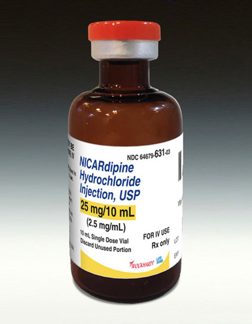 Nicardipine HCl Injection Vial